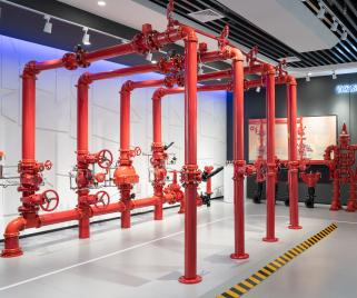 Fire - fighting pump room